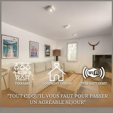 Appartement Chaleureux A Sévrier Exteriör bild