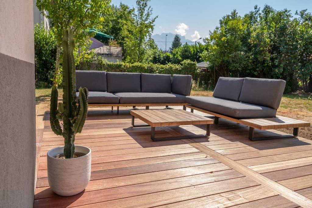 Appartement Chaleureux A Sévrier Exteriör bild